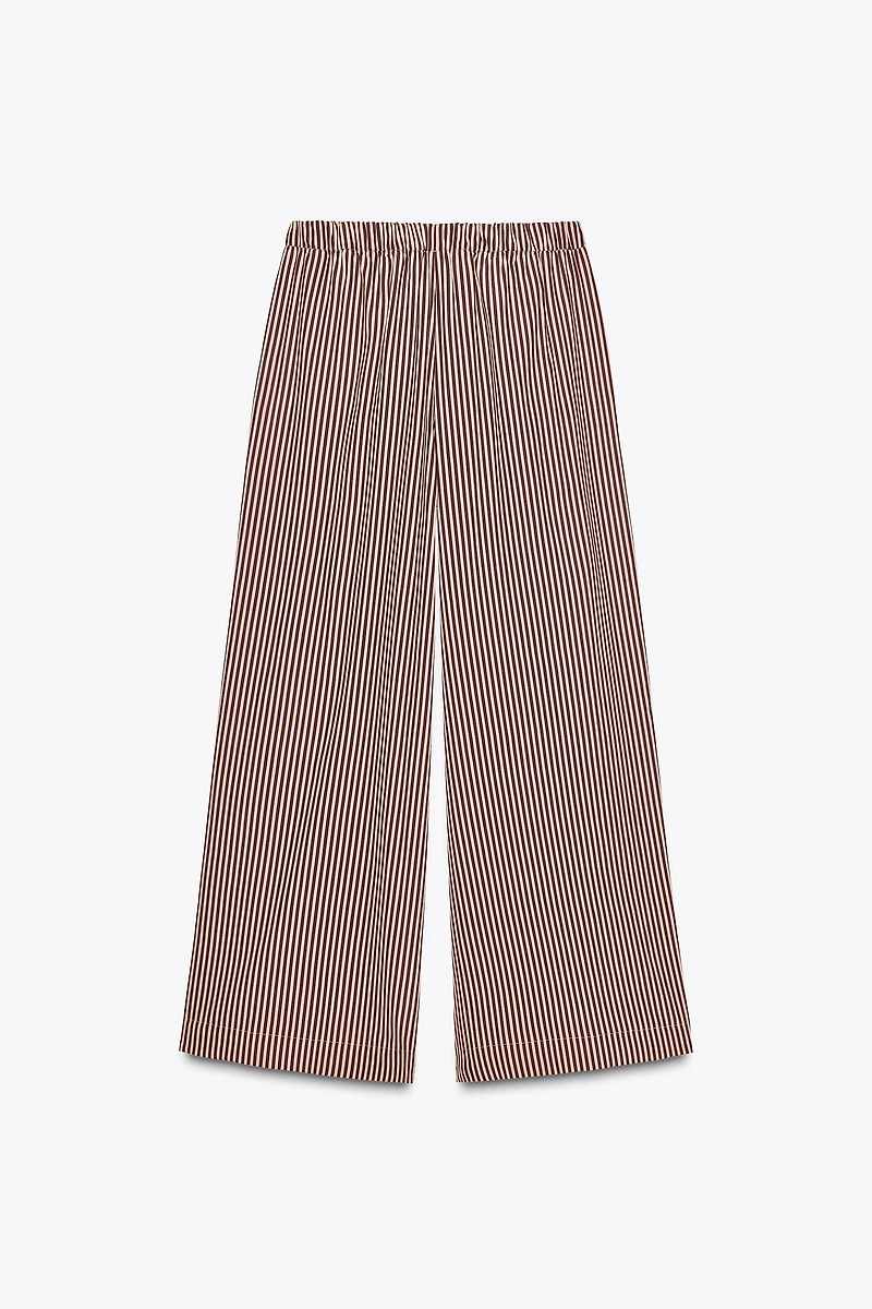 ZW COLLECTION STRIPED FLOWY PANTS