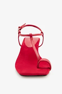 LIMITED EDITION SPLIT LEATHER SANDALS