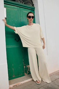 T-SHIRT OVERSIZE FLUIDE