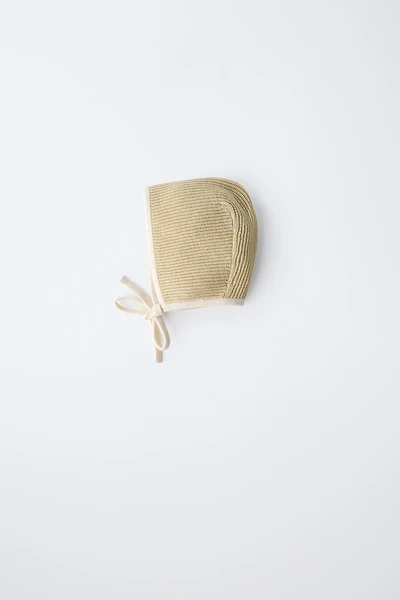 CONTRAST TRIM BONNET
