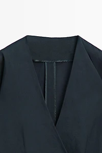 Lightweight kimono with sash detail