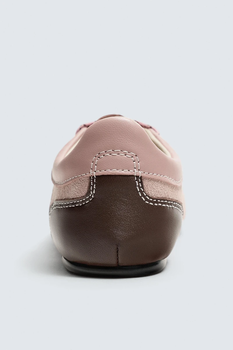 BASKETS EN CUIR HARRY LAMBERT FOR ZARA X DISNEY