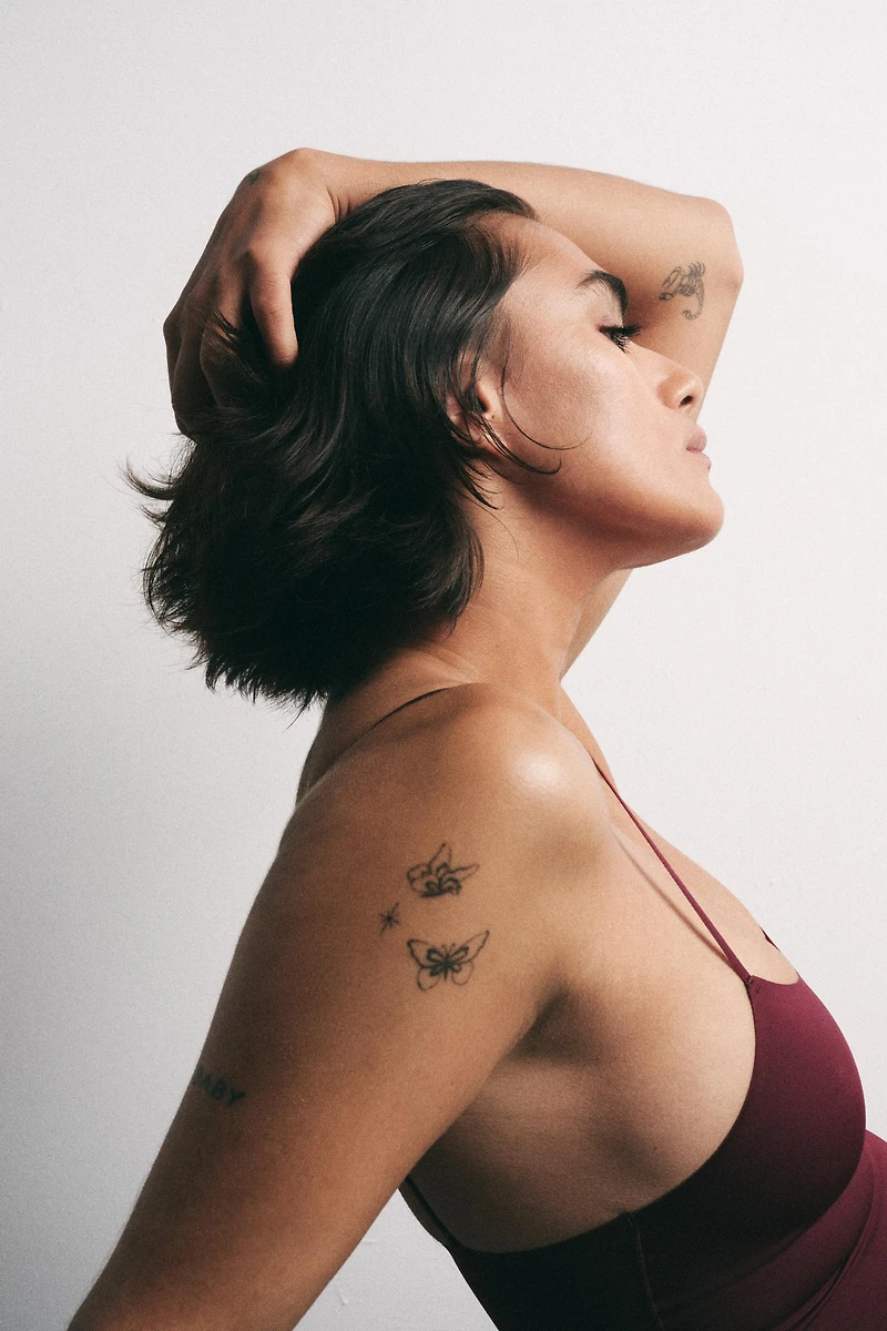 BODY À BRETELLES EN POLYAMIDE