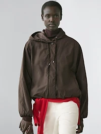 High neck puffer jacket