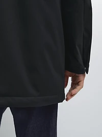 Parka mélange duvet hydrofuge