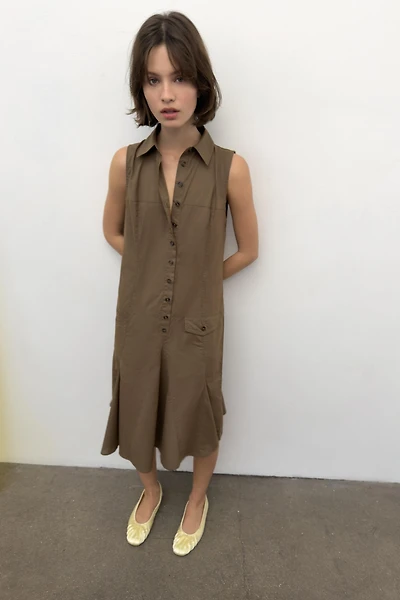 MIDI SHIRTDRESS