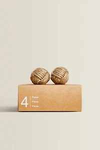 SET OF MINI KNOT KNOBS (SET OF 4)
