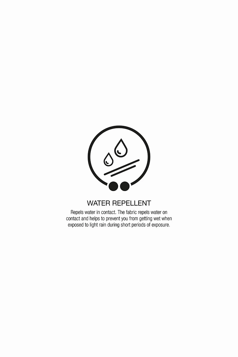 WATER REPELLENT COLORBLOCK PUFFER JACKET
