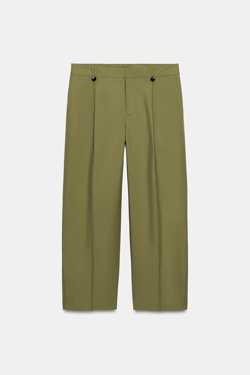 STRAIGHT LEG CHINO PANTS