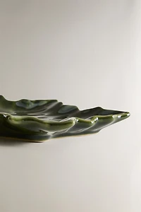 STONEWARE MINI LEAF PLATE