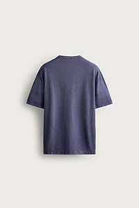 TEXTURED KNIT T-SHIRT