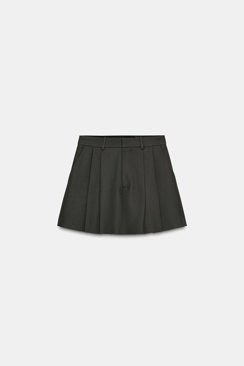 PLEATED SHORT SKIRT ZW COLLECTION