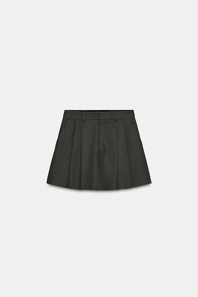 PLEATED SHORT SKIRT ZW COLLECTION