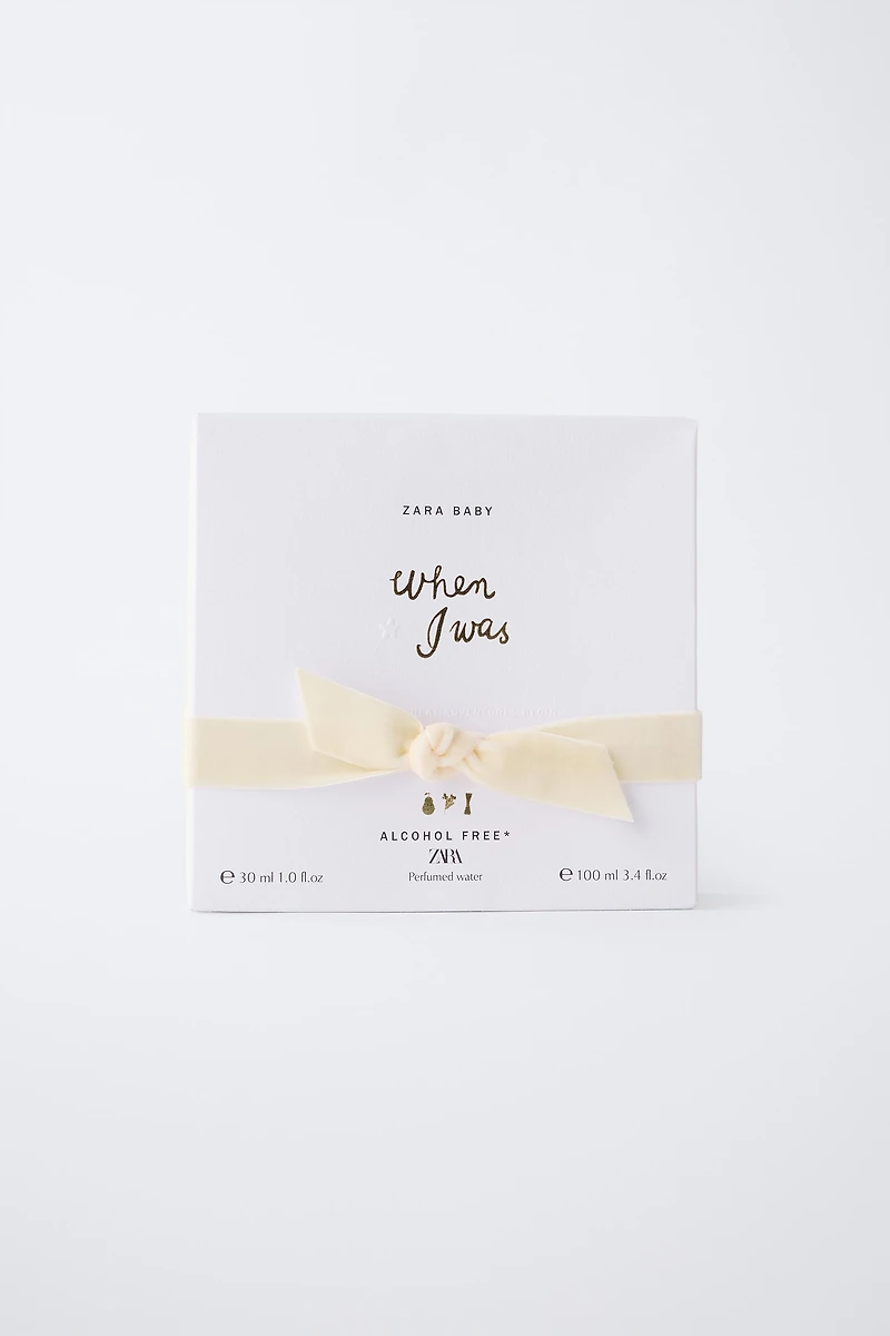 BABY WHEN I WAS ALCOHOL-FREE PERFUMED WATER EDT 100+30ML (3.4 FL. OZ.) (1.0 FL OZ)