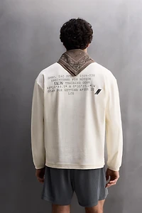 T-SHIRT D'ENTRAÎNEMENT À IMPRIMÉ GRAPHIQUE