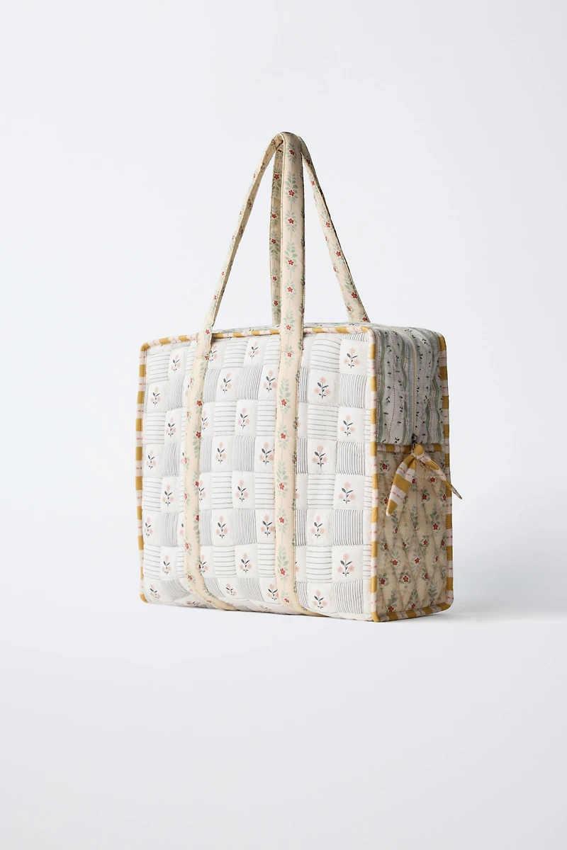 QUILTED MATERNITY BAG