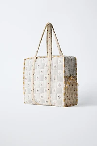 QUILTED MATERNITY BAG
