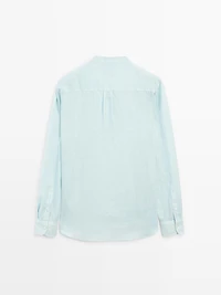 100% linen shirt