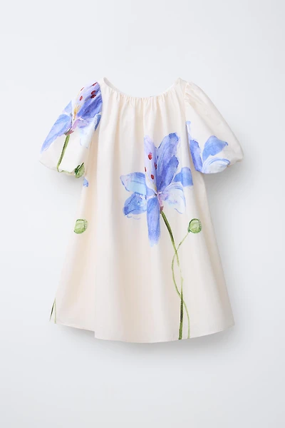 FLORAL PRINT DRESS