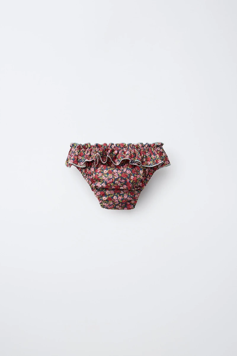 2-6 YEARS/ FLORAL SWIM BOTTOMS MADE WITH LIBERTY FABRIC
