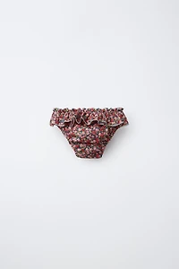 2-6 YEARS/ FLORAL SWIM BOTTOMS MADE WITH LIBERTY FABRIC