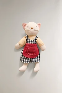ENSEMBLE PELUCHES ENFANTS FAMILLE CHATS (ENSEMBLE DE 3)