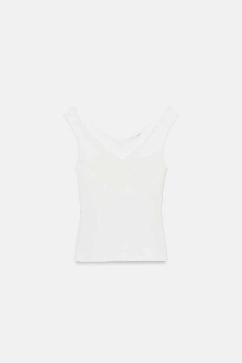OFF-THE-SHOULDER T-SHIRT