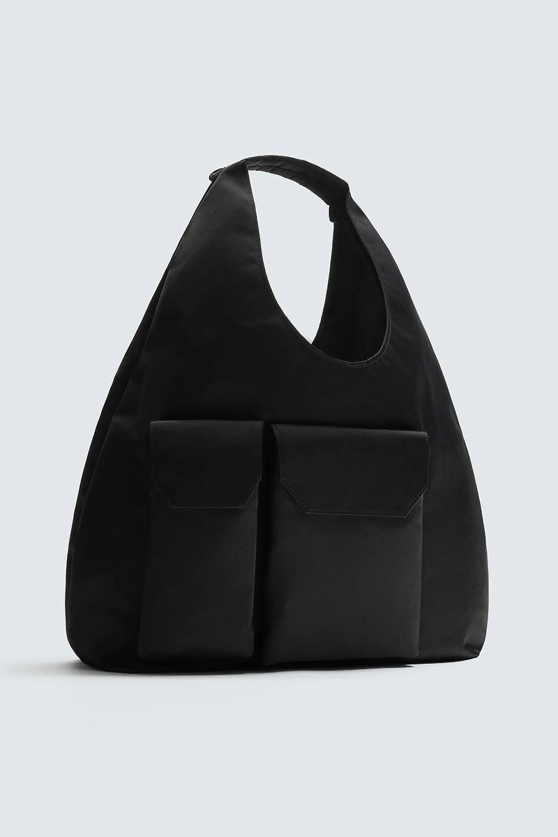 MULTI-POCKET SHOPPER BAG