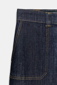 JEAN Z1975 JUPE-CULOTTE TAILLE NORMALE