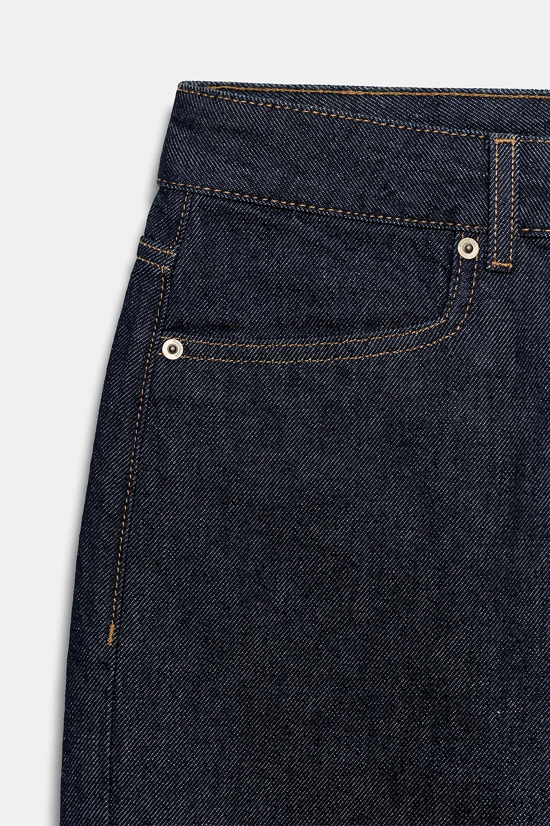 SHORT EN JEAN TAILLE NORMALE ZW COLLECTION