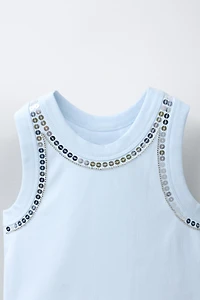SEQUIN TOP