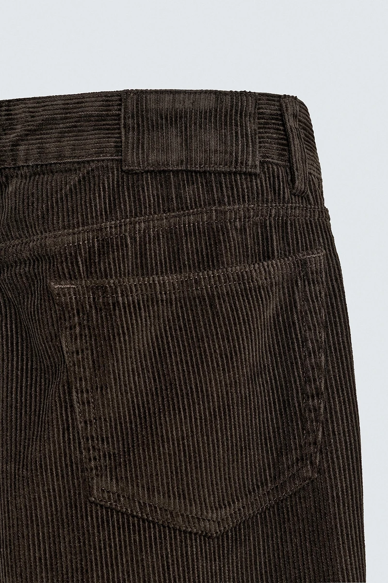 REGULAR FIT CORDUROY PANTS