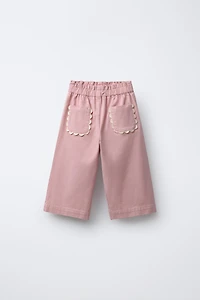 WAVY TRIM CULOTTES