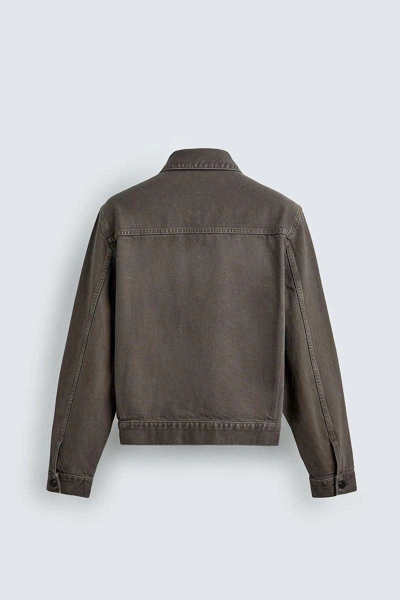 WASHED DENIM JACKET