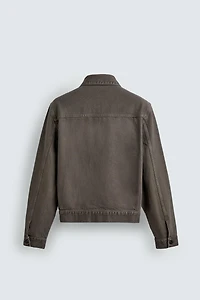 WASHED DENIM JACKET