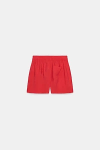 FLOWY SHORTS WITH ELASTIC WAIST