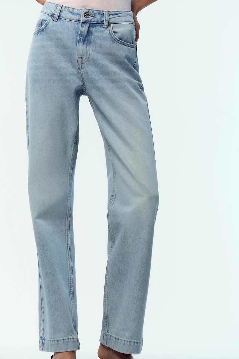 Z.04 STRAIGHT LEG MID RISE FULL LENGTH JEANS