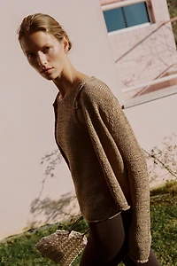 CHUNKY KNIT CARDIGAN