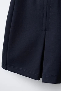 JUPE-SHORT BERMUDA PLIS