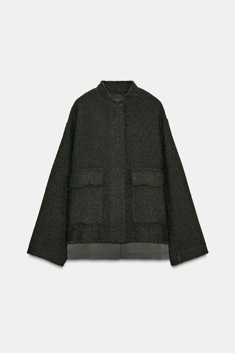 VESTE STRUCTURÉE AVEC LAINE ZW COLLECTION