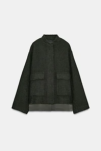 VESTE STRUCTURÉE AVEC LAINE ZW COLLECTION