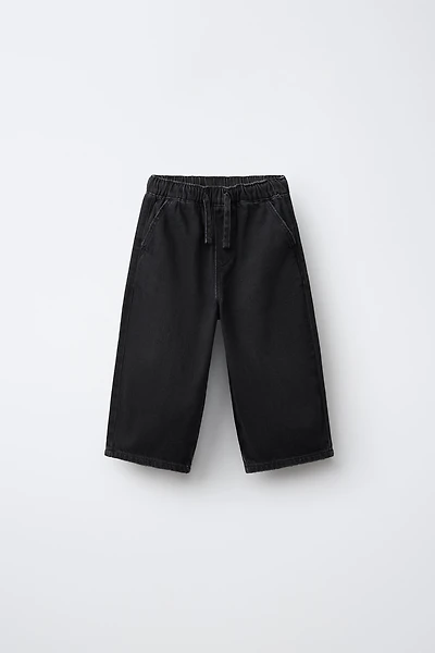 TWILL BAGGY PANTS