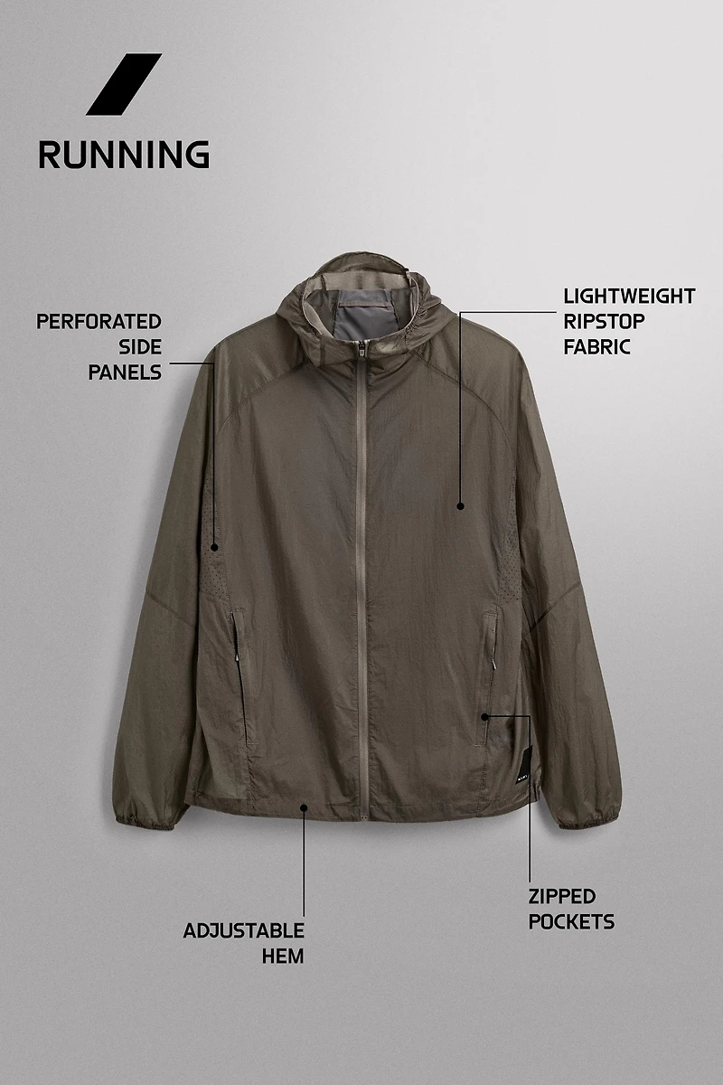 RUNNING WINDPROOF JACKET