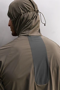 COLOR BLOCK LIGHTWEIGHT TECHNICAL JACKET