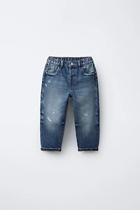 RIPPED BAGGY JEANS