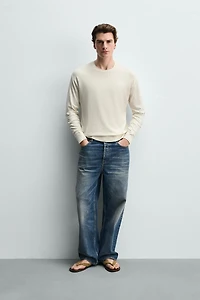 PULL EN MAILLE MÉLANGÉE VISCOSE
