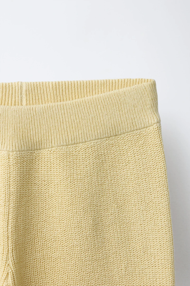 FLARE KNIT PANTS