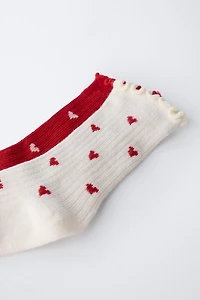 TWO-PACK OF HEART SOCKS