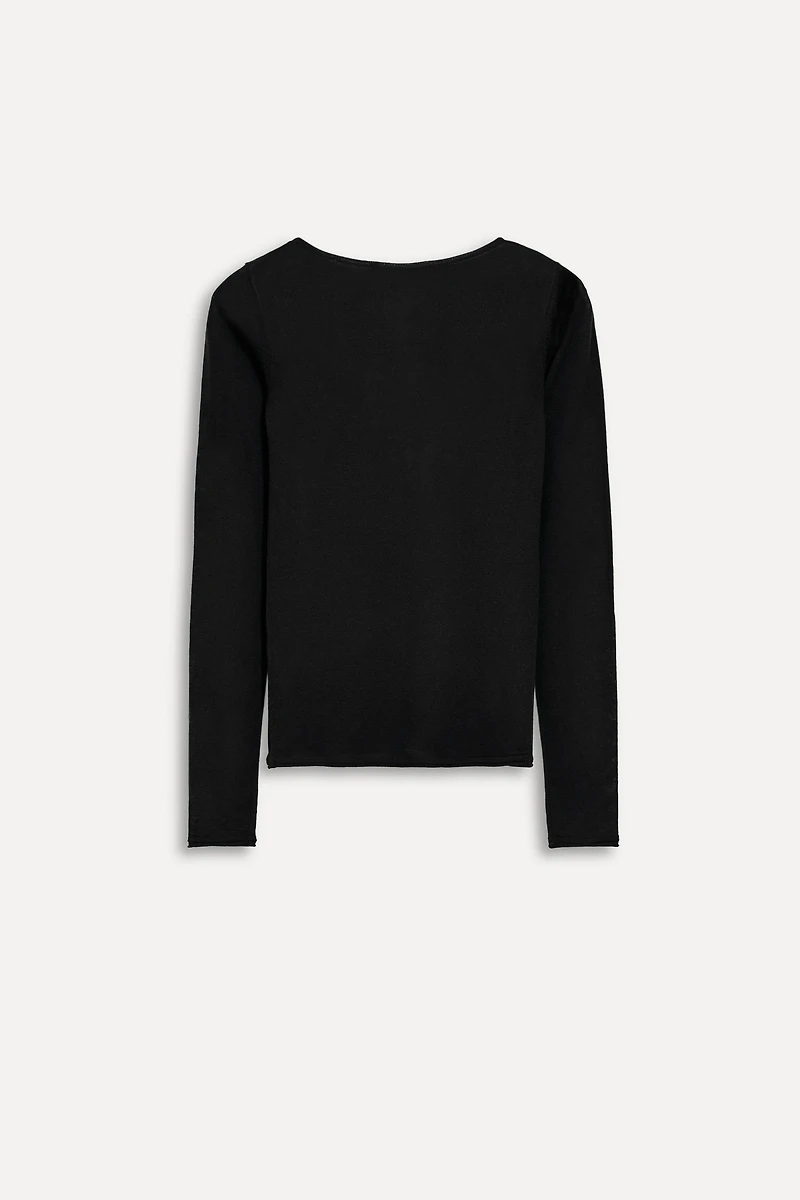 SWEATER WITH WOOL AND SILK 50TH ANNIVERSARY