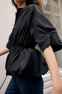 SHORT SLEEVE BALLOON PARKA